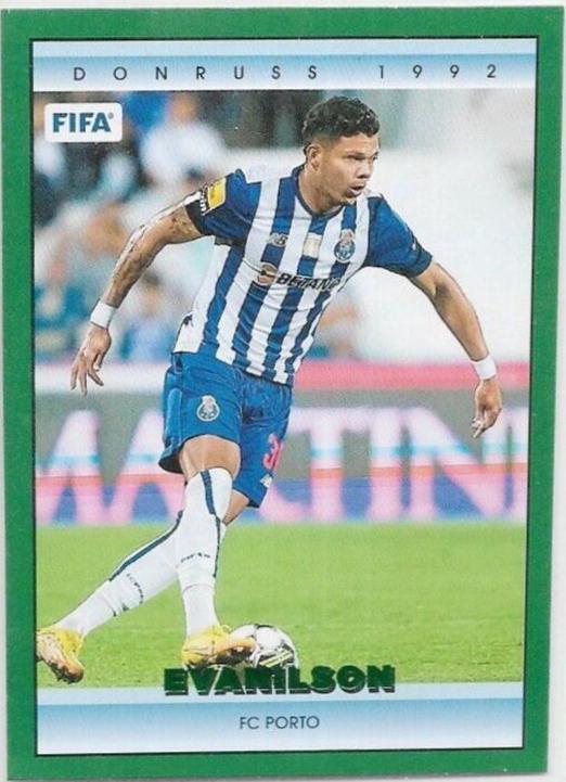 Evanilson #6 Soccer Cards 2022 Panini Donruss 1992 Tribute