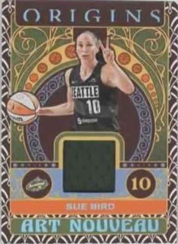 Sue Bird #AN-SBD 2023 Panini Origins WNBA Art Nouveau Memorabilia
