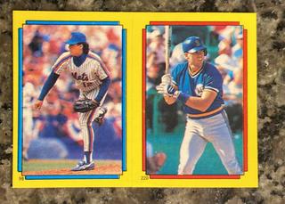 Ron Darling, Dave Valle, Jack Morris #98, 220, 59