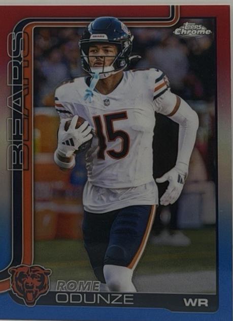 ♥春の特価10%OFF　レイモンドルデュックRaymonde Leducタイル画 Rome Odunze [Red White Blue Refractor] #49 Prices | 2025 Topps