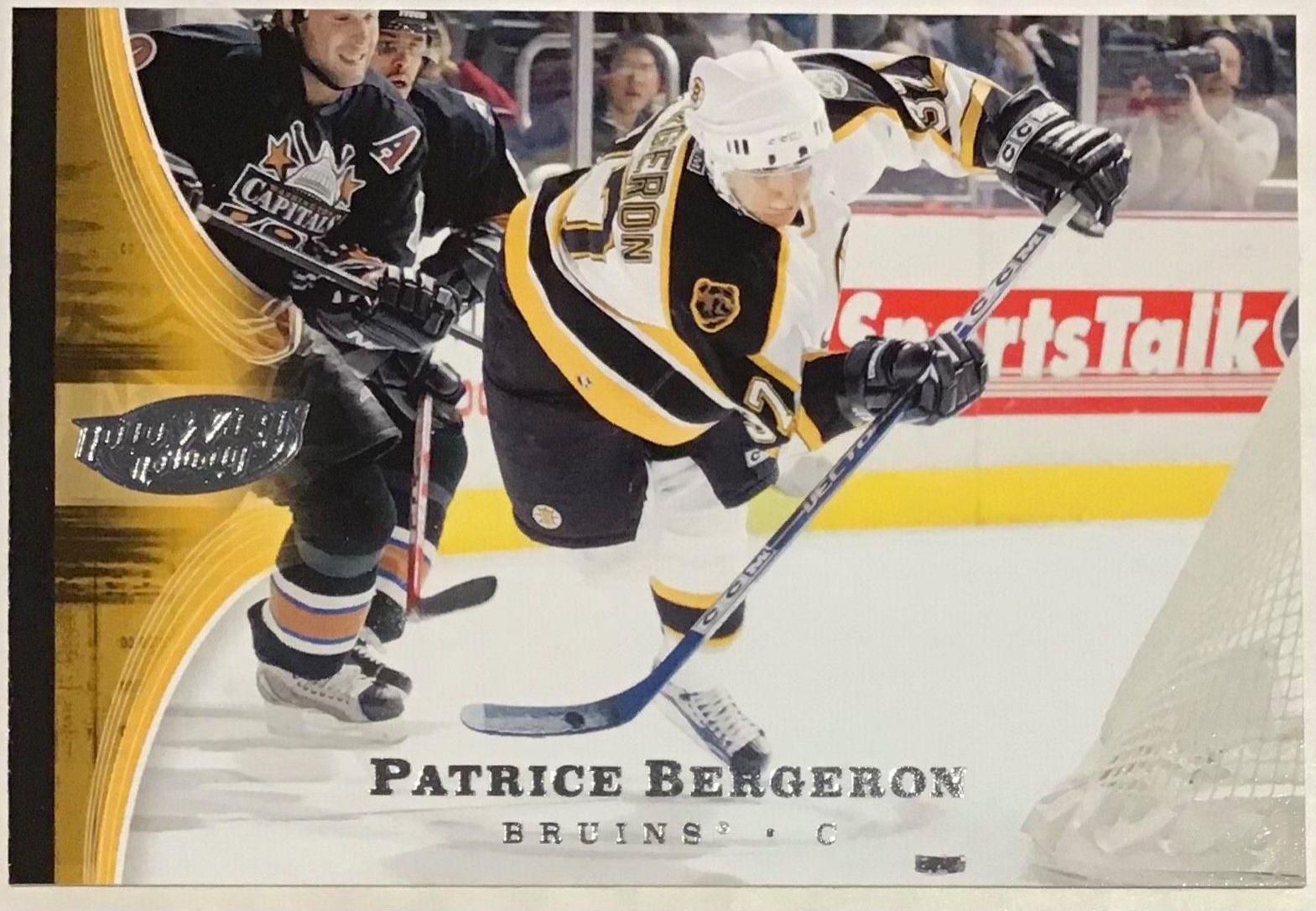 Patrice Bergeron #38 Hockey Cards 2005 Upper Deck Power Play