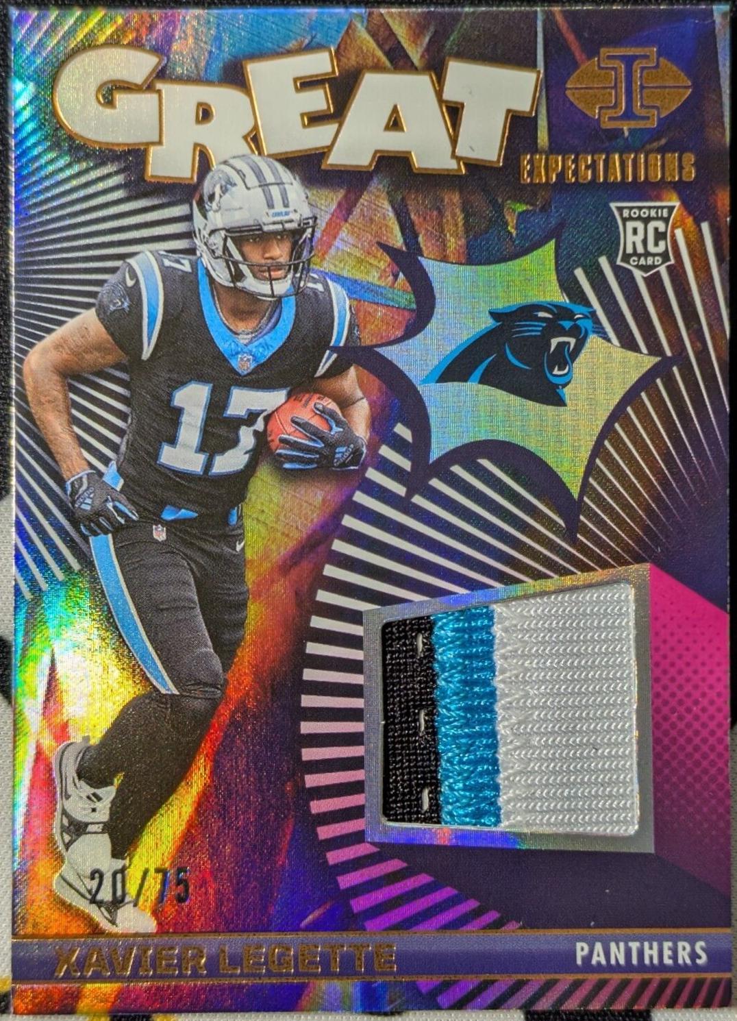 Xavier Legette #GE-XLE 2024 Panini Illusions Great Expectations Football