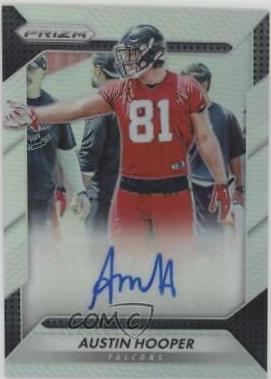 Austin Hooper #RA-AHP Football Cards 2016 Panini Prizm Rookie Autograph