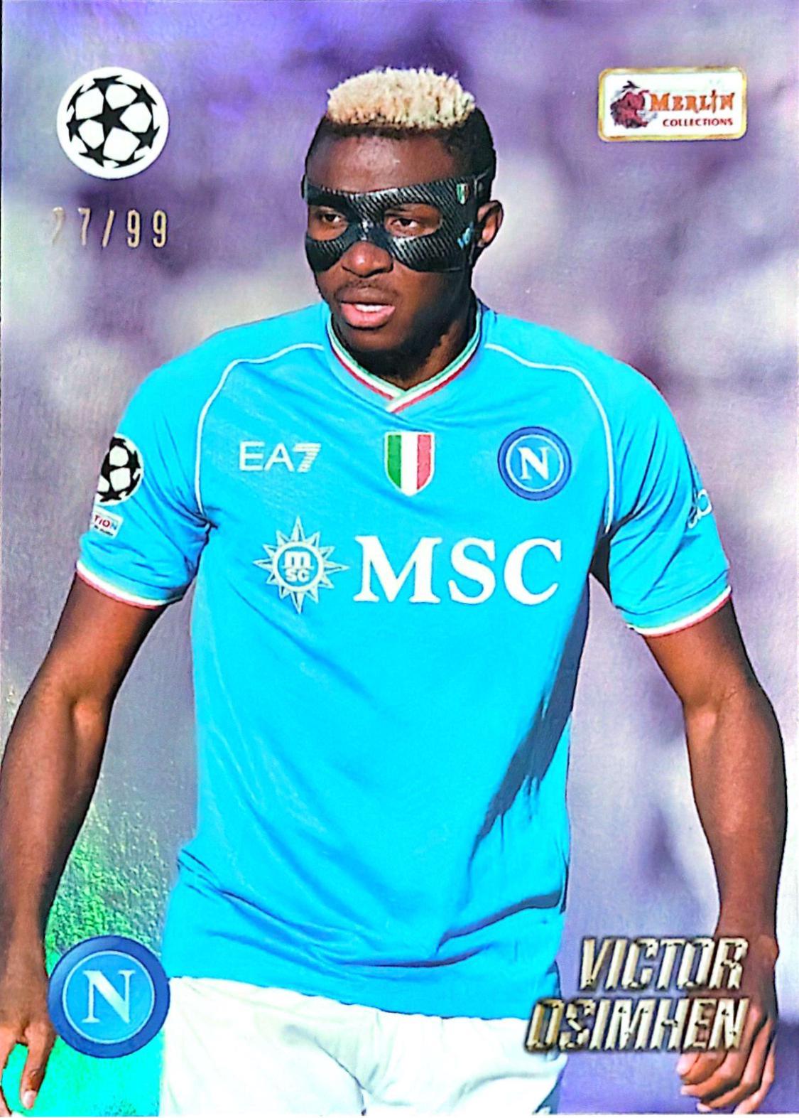 Victor Osimhen #57 2023 Merlin Heritage UEFA