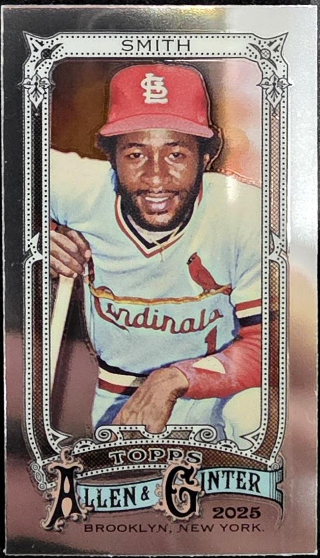 Ozzie Smith [Mini Chrome] #58