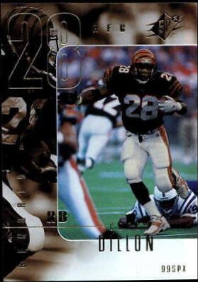 Corey Dillon #19 Football Cards 1999 Spx