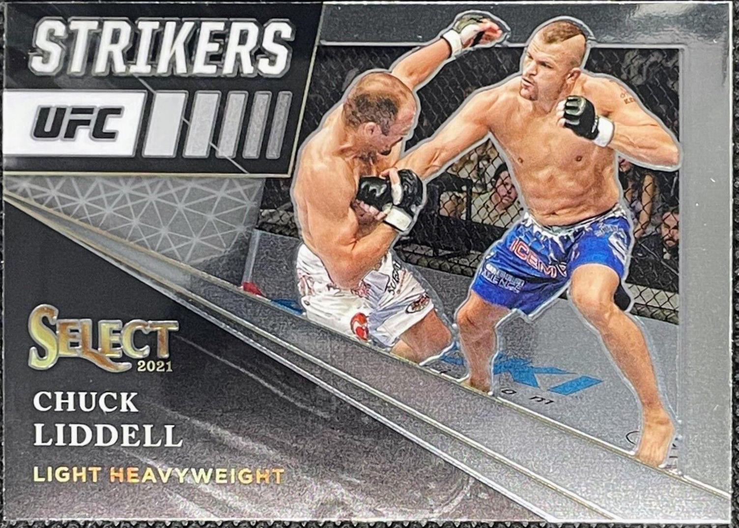 Chuck Liddell #11 Ufc Cards 2021 Panini Select UFC Strikers