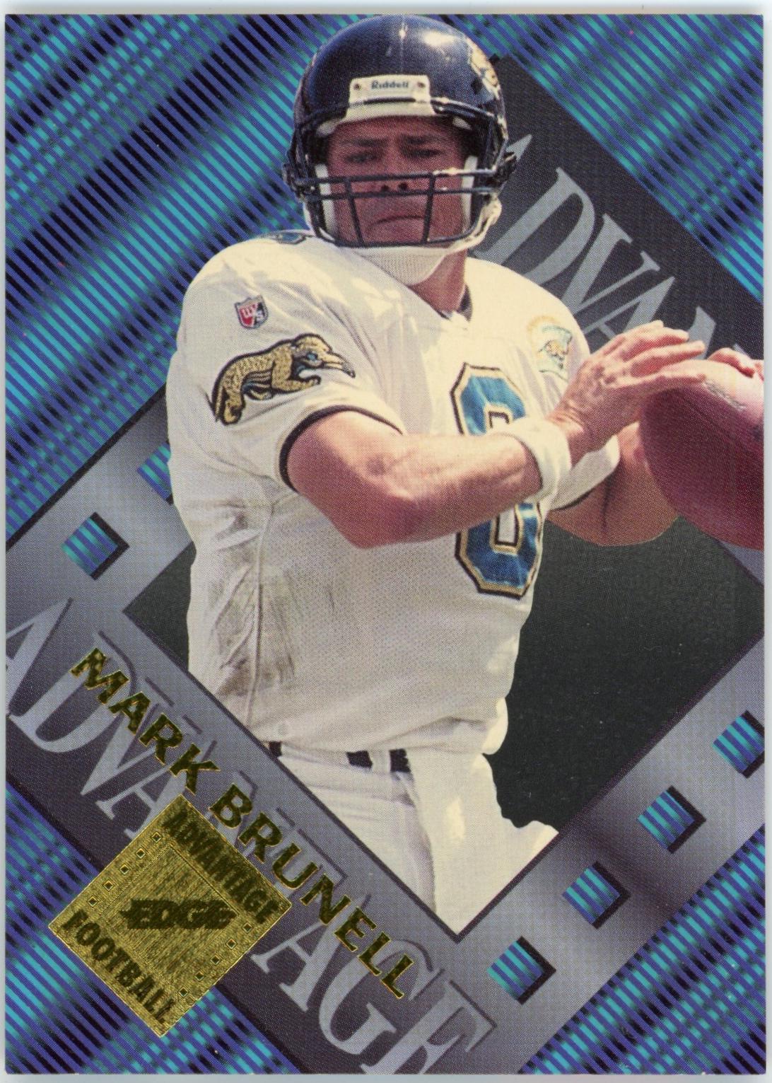 Mark Brunell #102 Football Cards 1996 Collector's Edge Advantage