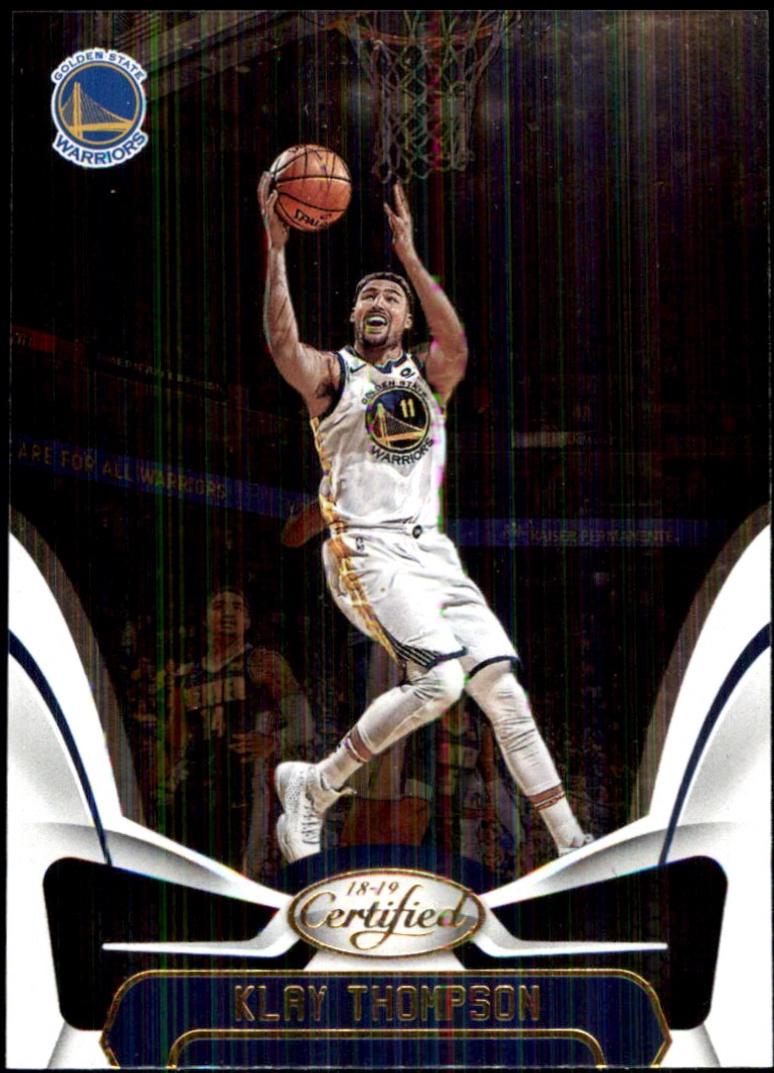 Klay Thompson #143 2018-19 Panini Certified Basketball