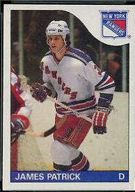 James Patrick #15 Hockey Cards 1985 Topps