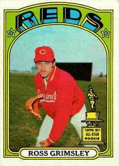 Ross Grimsley #99 Baseball Cards 1972 Topps Prices