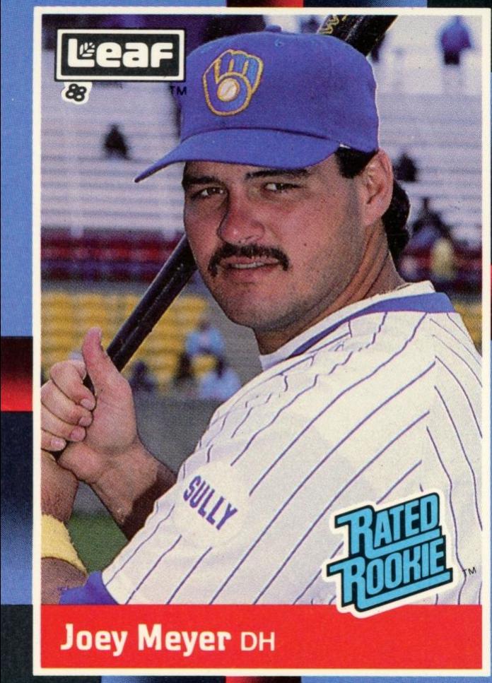 Joey Meyer #36 Baseball Cards 1988 Leaf