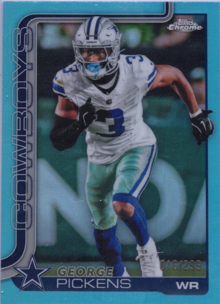 George Pickens [Teal Refractor] #80