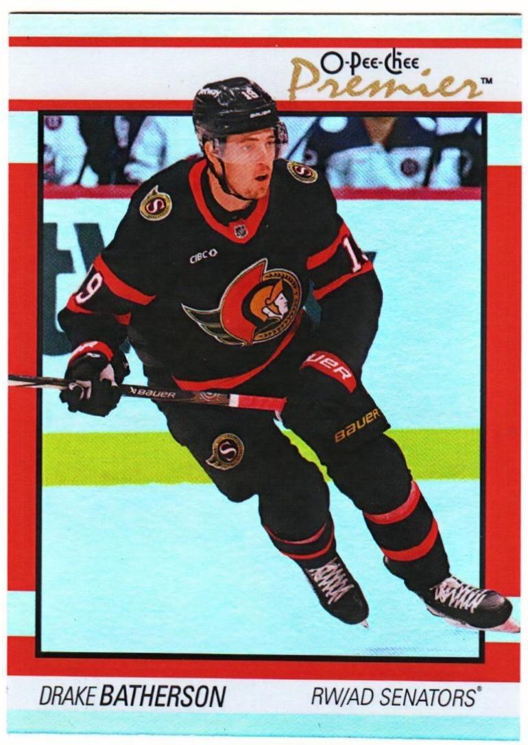 Drake Batherson #P-71 2025 O Pee Chee Premier Hockey