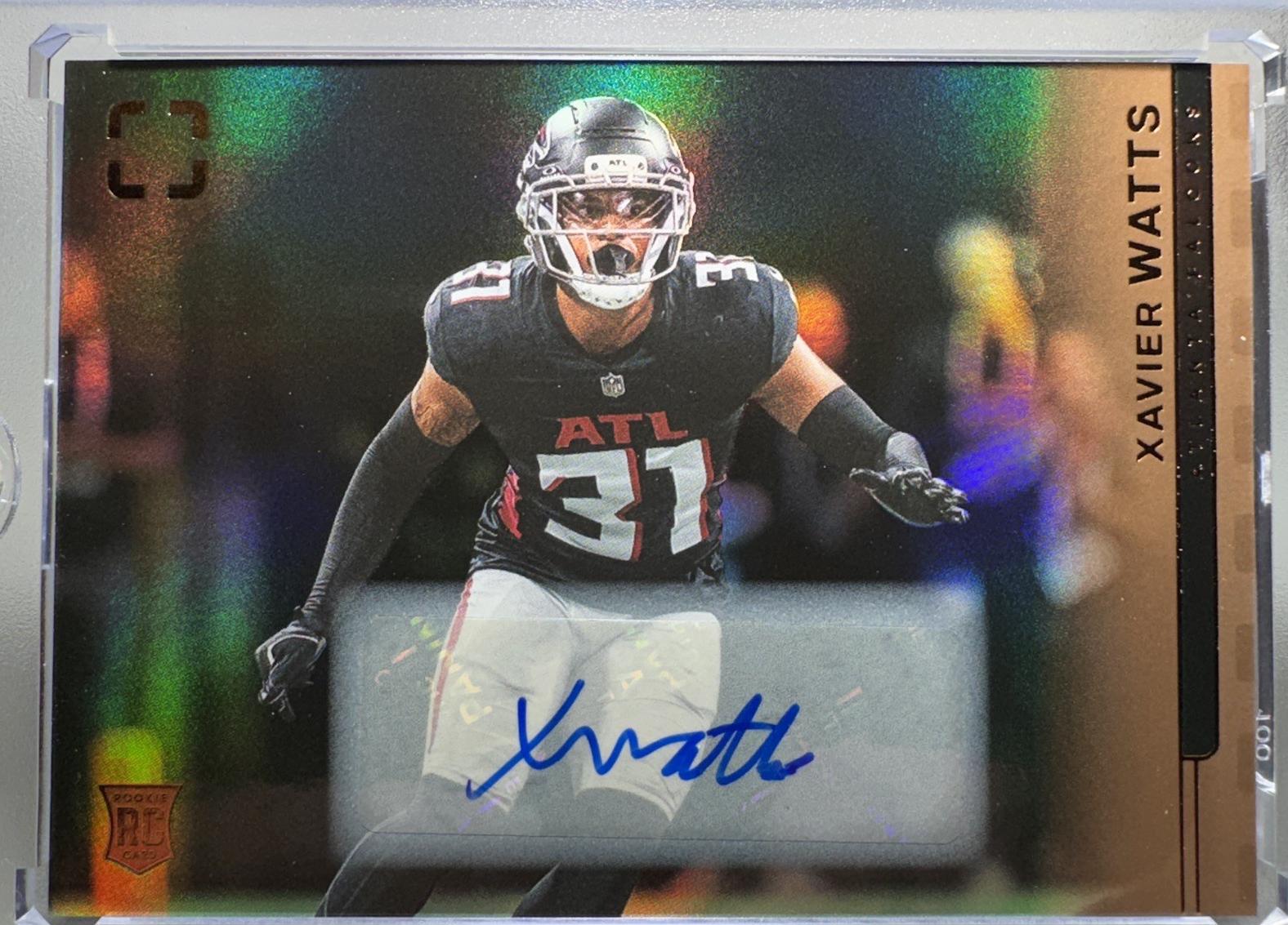 Xavier Watts [Bronze Rookie Autograph] #193