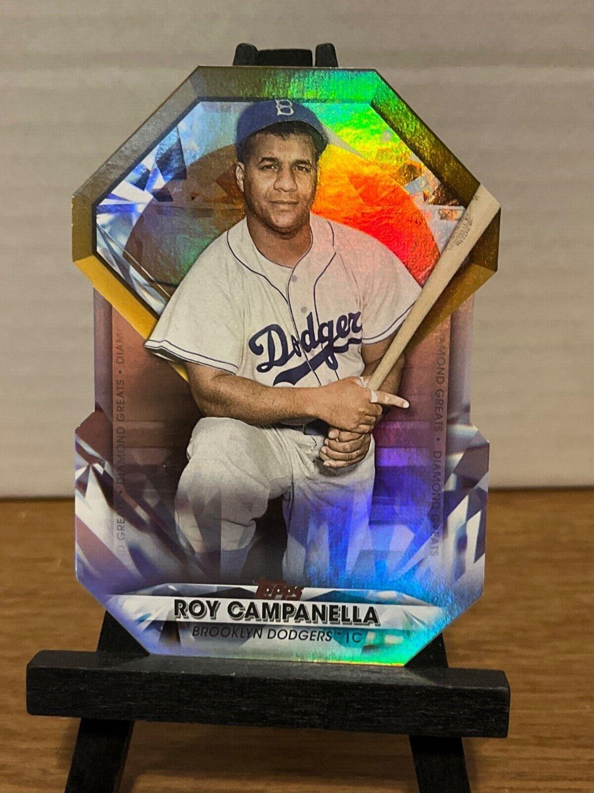 Roy Campanella #DGDC-57 Baseball Cards 2022 Topps Update Diamond Greats Die Cuts