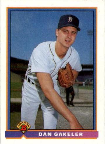 Dan Gakeler #144 Baseball Cards 1991 Bowman