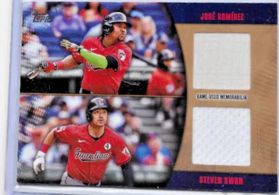 Steven Kwan / Jose Ramirez [Gold] #MLMDR-RAK