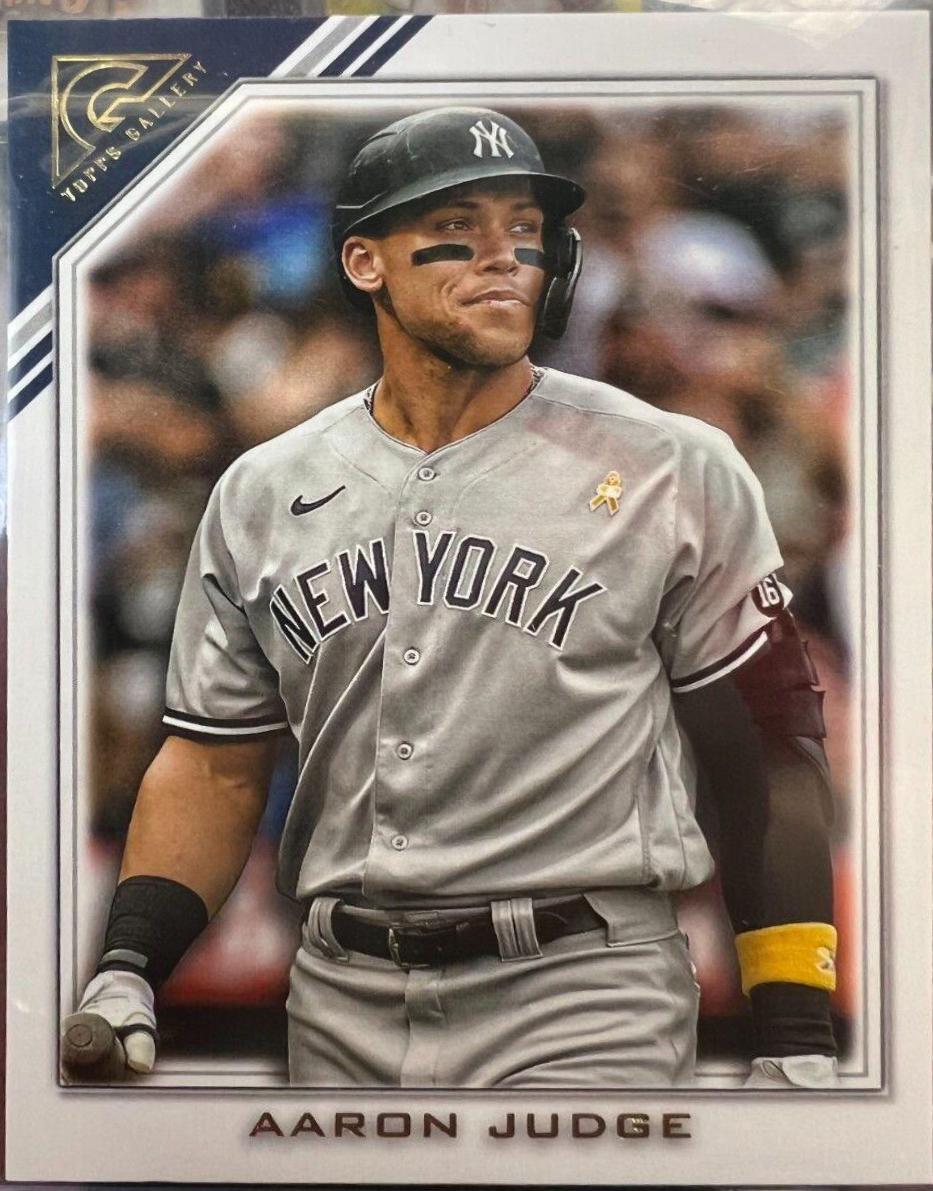 Aaron Judge #43 2022 Topps Gallery Baseball