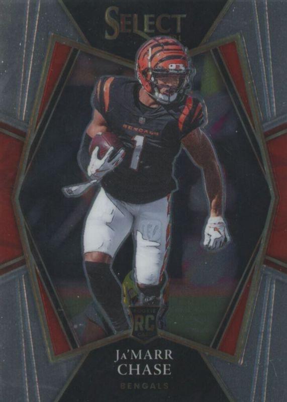 Ja'Marr Chase #147 Football Cards 2021 Panini Select