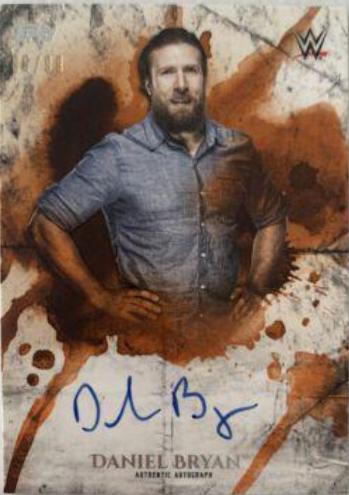 Daniel Bryan #UA-DB Wrestling Cards 2018 Topps WWE Undisputed Autographs