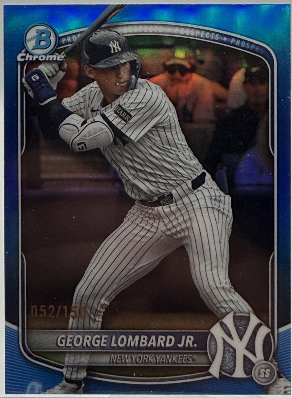 2025 George Lombard Jr. [Blue] #BCP-164