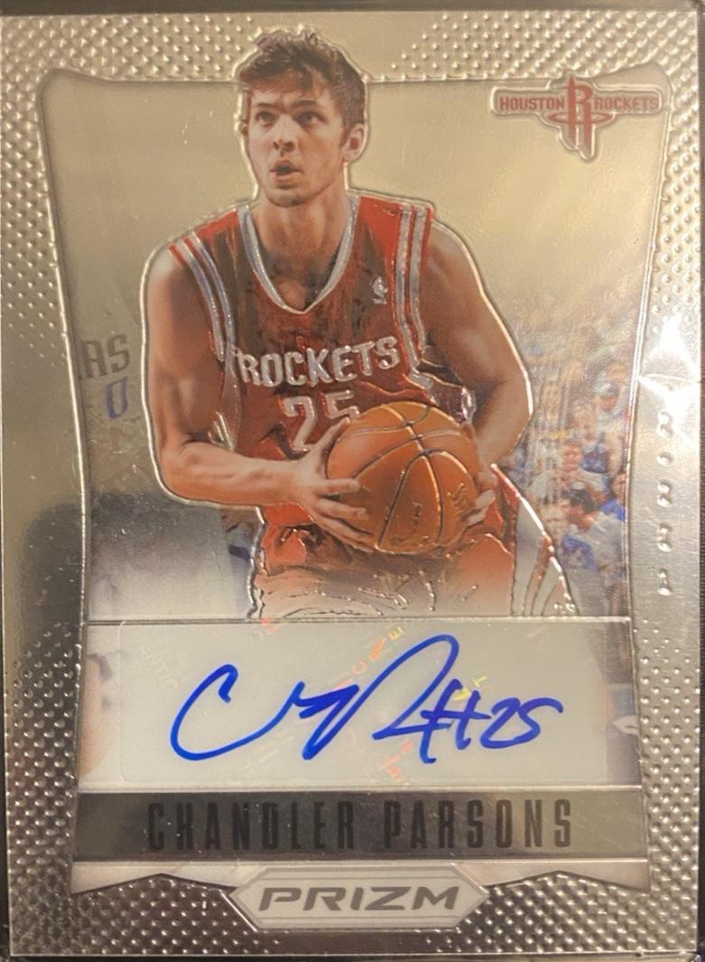Chandler Parsons #73 2012-13 Panini Prizm Basketball Autographs