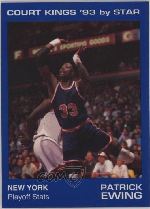 Patrick Ewing #112 1993 Star Court Kings Basketball