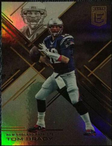 Tom Brady #5 Football Cards 2016 Panini Donruss Elite