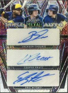Jackson Chourio / Cooper Pratt / Eric Bitonti