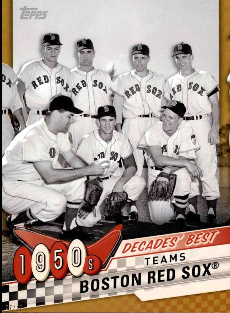 Boston Red Sox [Gold] #DB-4