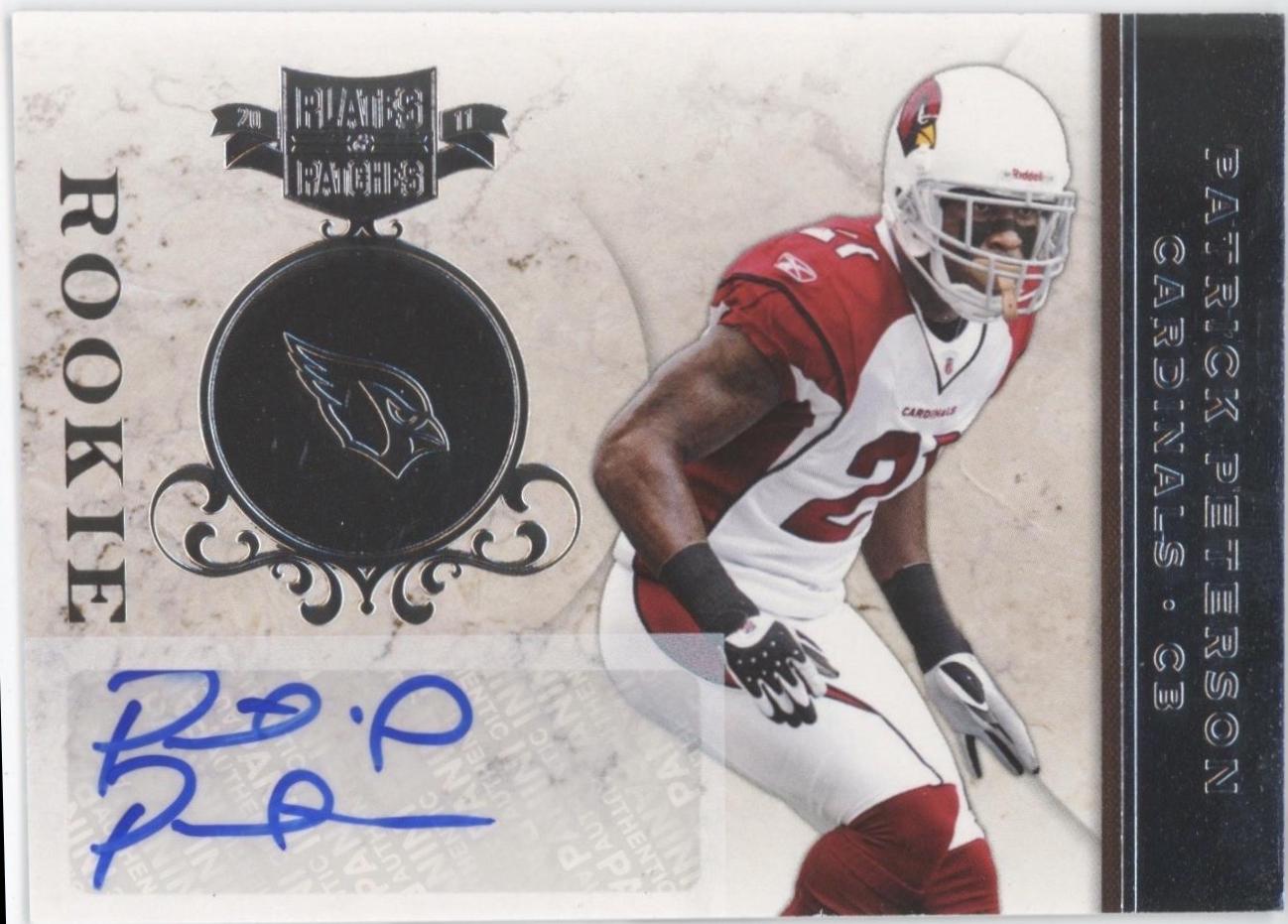 Patrick Peterson #200 Football Cards 2011 Panini Plates & Patches