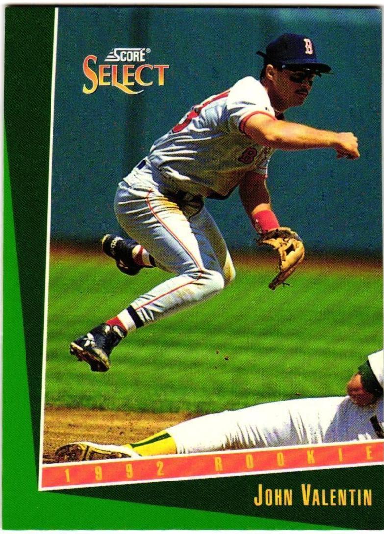 John Valentin #344 Baseball Cards 1993 Score Select