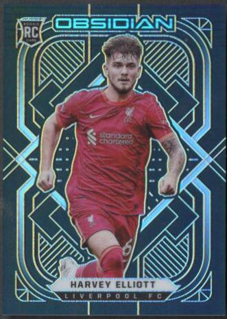 Harvey Elliott #3 Soccer Cards 2021 Panini Obsidian