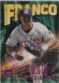 Julio Franco #101 Baseball Cards 1997 Circa