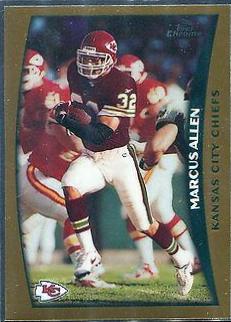 Marcus Allen #20 Football Cards 1998 Topps Chrome