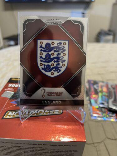 England #9 Soccer Cards 2022 Panini Prizm World Cup Team Badges