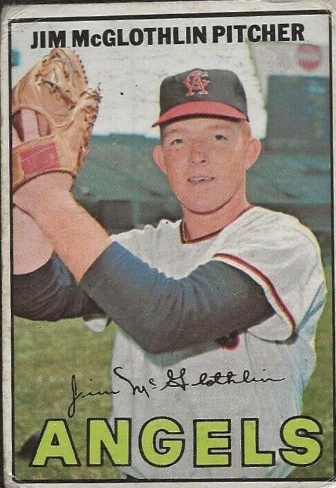 Jim McGlothlin #19 Baseball Cards 1967 O Pee Chee
