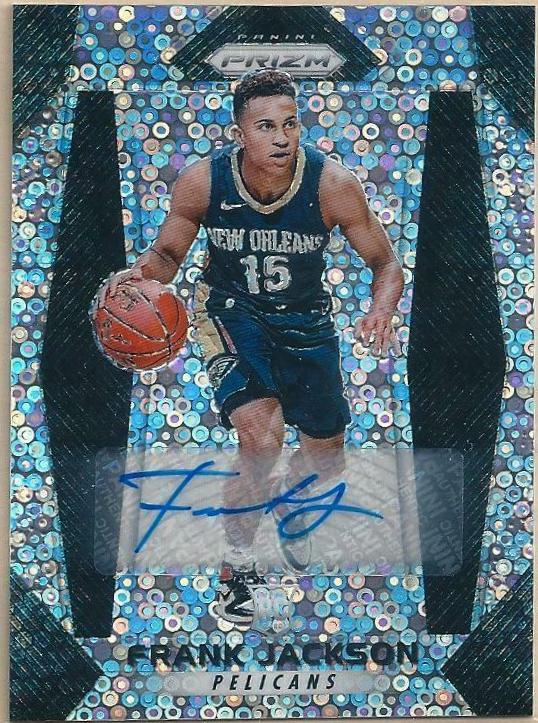 Frank Jackson [Fast Break Prizm Autograph] #125