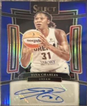 Tina Charles [Blue Prizm] #SG-TC