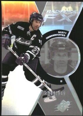 Scott Niedermayer #RFX-15 Hockey Cards 2023 SPx Radiance FX