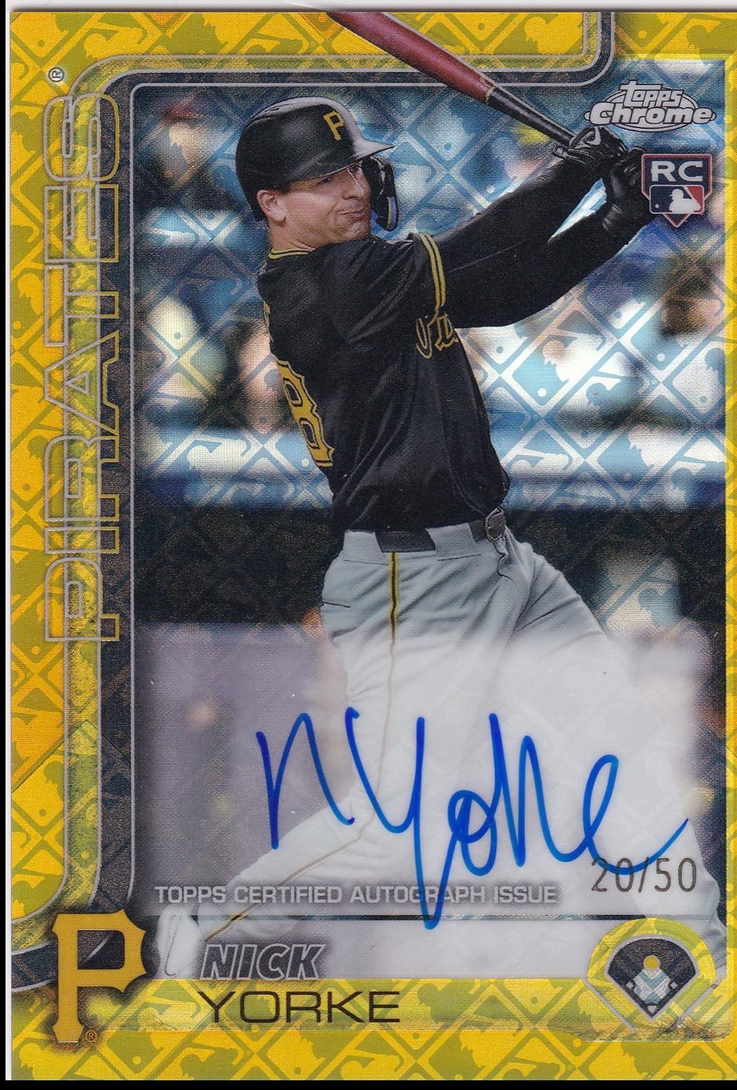 Nick Yorke [Gold Refractor] #RA-NY