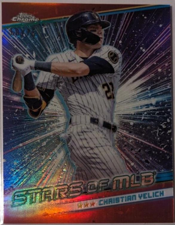 Christian Yelich #CSMLB-41 2024 Topps Stars Of MLB Chrome