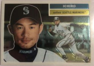 Ichiro #49 2005 Topps Heritage Chrome Baseball