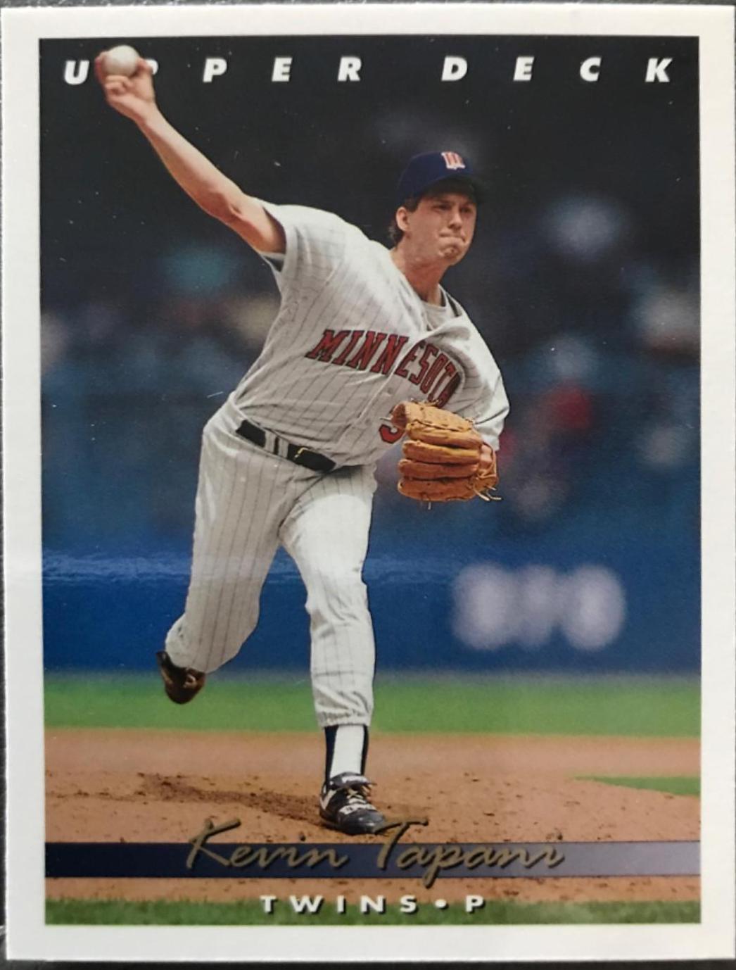 Kevin Tapani #313 Baseball Cards 1993 Upper Deck