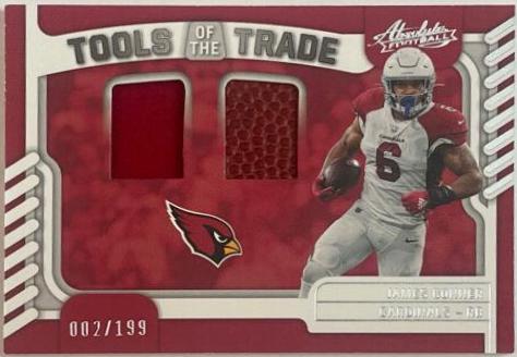 James Conner #TTD-30 2022 Panini Absolute Football Tools of the Trade Double