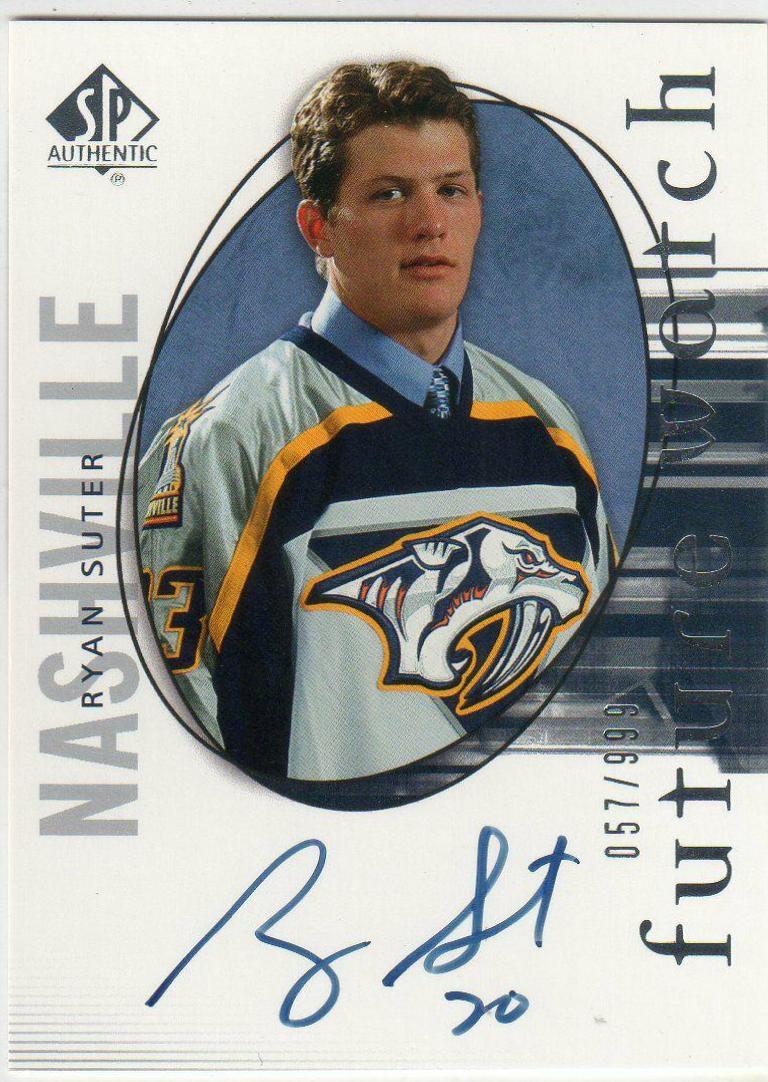 Ryan Suter #166 2005 Sp Authentic Hockey