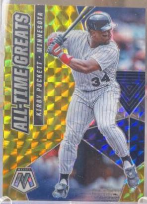 Kirby Puckett [Reactive Yellow] #ATG8