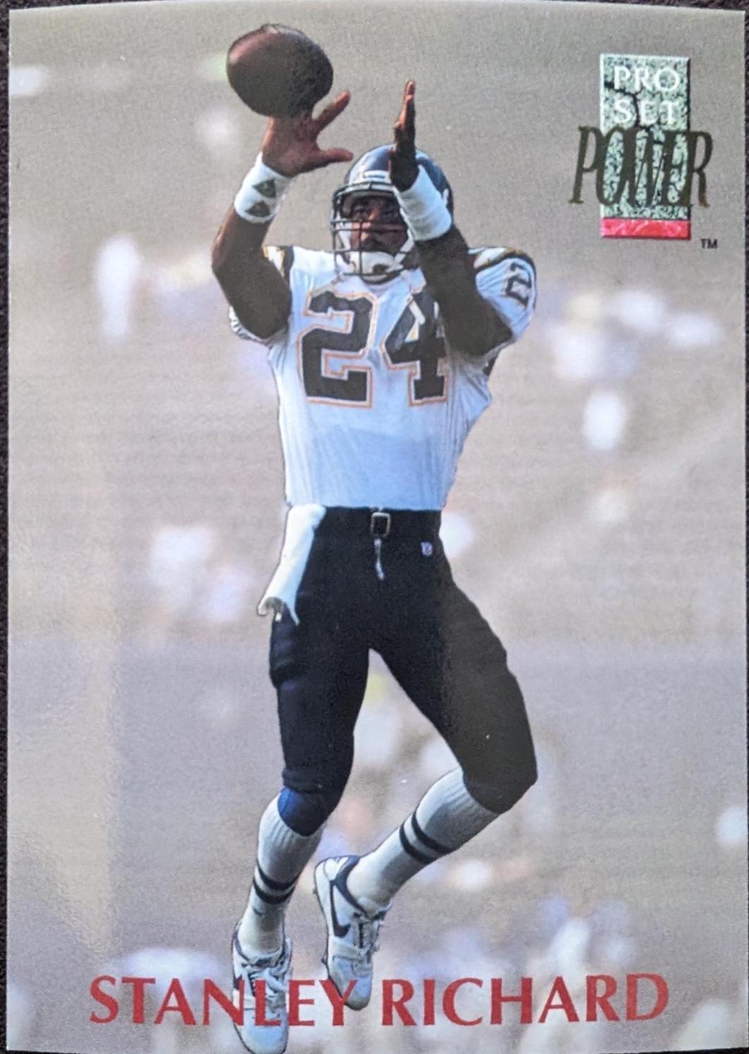 Stanley Richard #24 Football Cards 1992 Pro Set Power