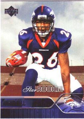 Tatum Bell #250 Football Cards 2004 Upper Deck